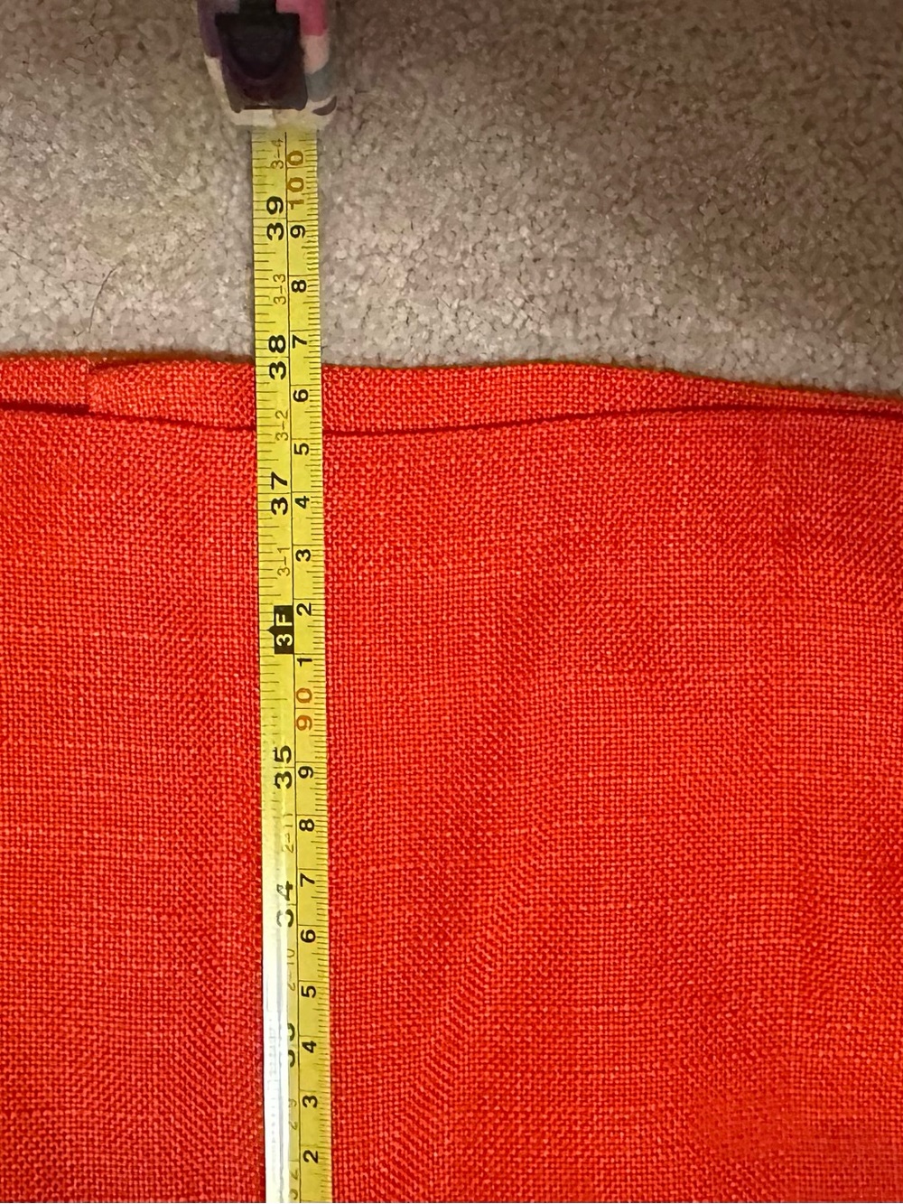 Boden Women's Red-Pink Colorblock Shift Dress - Picture 6 of 7